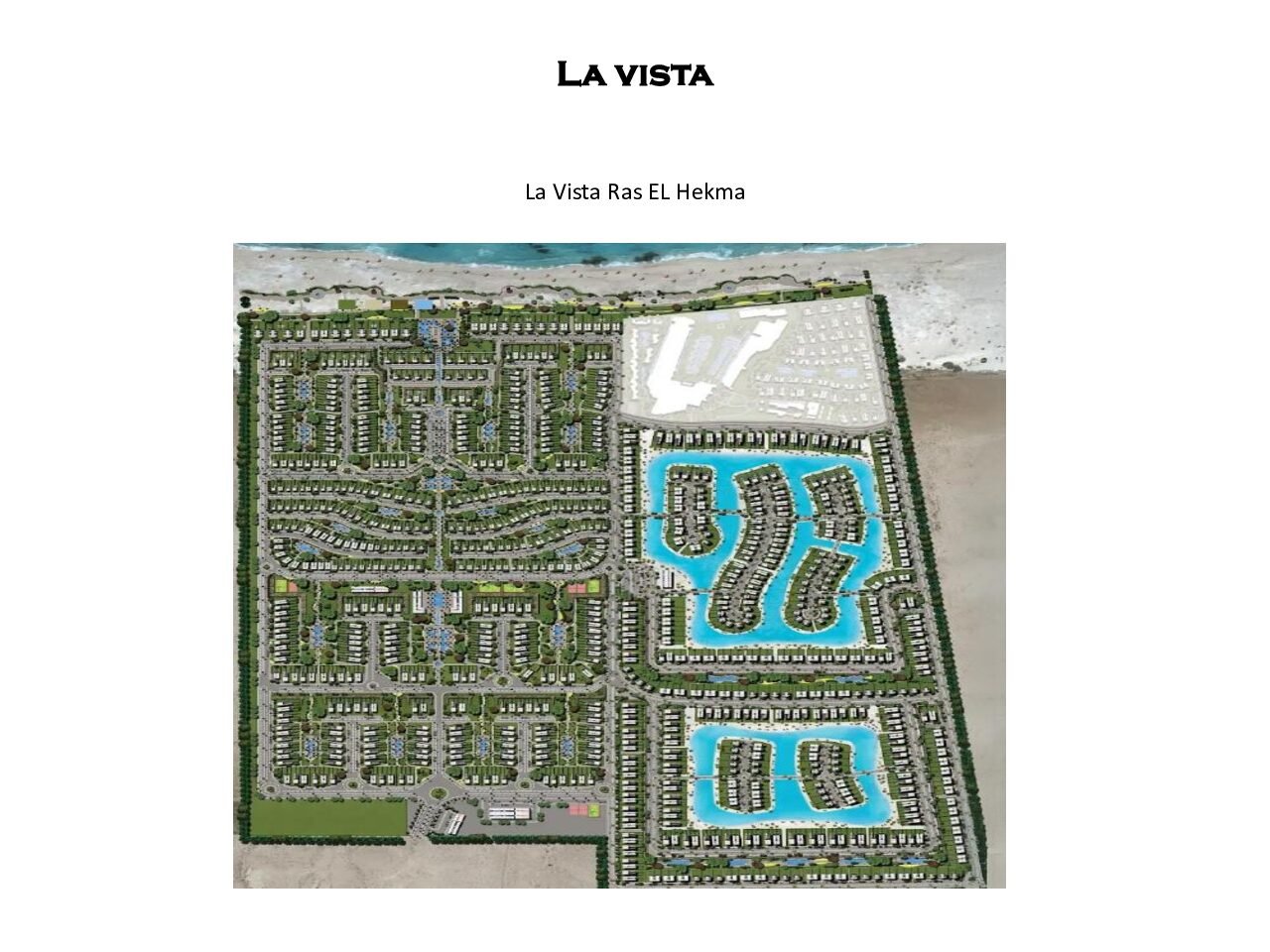 ماستر بلان LAVISTA RAS HEKMA